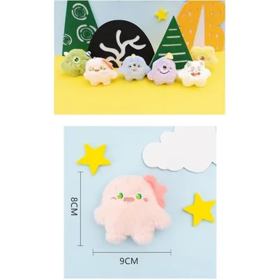 Pet Planet Six Pièces Jouets En Peluche À L'herbe À Chat Pour Chats