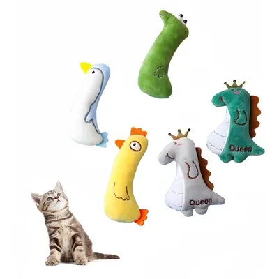 Pet Planet Ensemble de 5 Jouets à Nepeta Pour Chats d'Intérieur