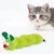 IntiMeg Jouet de chenille en peluche pour chat  2 articles