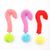 IntiMeg Oreiller jouet pour chat en forme d'exclamation et d'interrogation