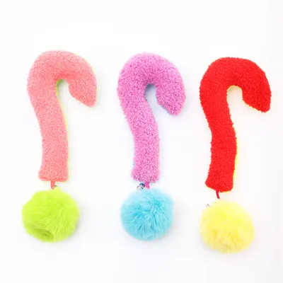 IntiMeg Oreiller jouet pour chat en forme d'exclamation et d'interrogation