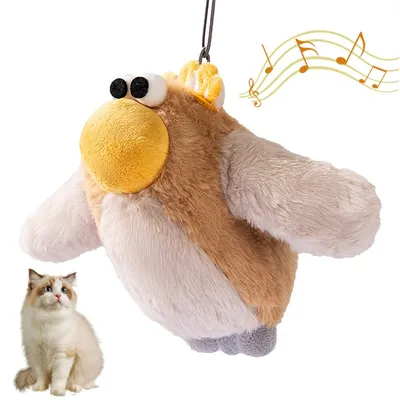 IntiMeg Jouet électronique Oiseau pour chat