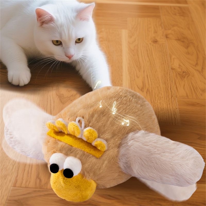 IntiMeg Jouet électronique Oiseau pour chat