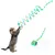 IntiMeg Jouet élastique en bandes arc - en - ciel pour chat IntiMeg Jouet élastique en bandes arc - en - ciel pour chat