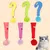 IntiMeg Oreiller jouet pour chat en forme d'exclamation et d'interrogation