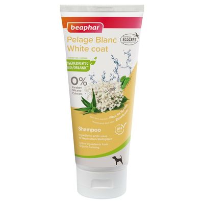 BEAPHAR   Shampoing Pelage blanc