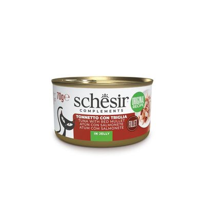 SCHESIR - Gelee Thon/rouget Schesir Chat