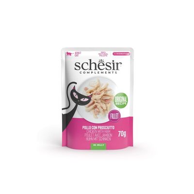 SCHESIR - Gelee Poulet/jambon Schesir Chat