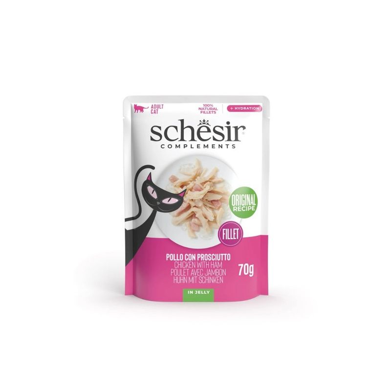 SCHESIR - Gelee Poulet/jambon Schesir Chat