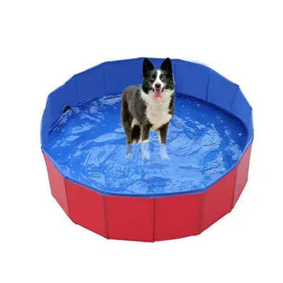 Qinhul Piscine pliable pour chats et chiens