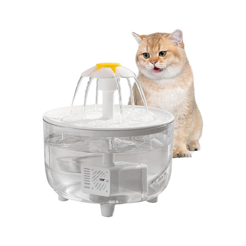 Qinhul Fontaine à eau automatique pour chat