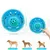 Qinhul Frisbee en forme de nourriture pour chien