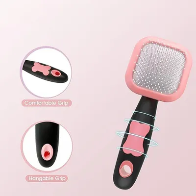 Qinhul Peigne rotatif pour chats et chiens