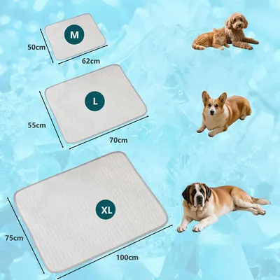 Qinhul Tapis rafraîchissant pour chats et chiens
