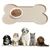 Qinhul Tapis antidérapant en silicone pour gamelles de chat et de chien