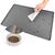 Qinhul Tapis de nourriture antidérapant en silicone pour chats et chiens