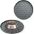 Qinhul Set de table rond en silicone pour chat et chien