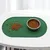 Qinhul Tapis de nourriture pour chien en silicone