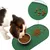 Qinhul Tapis de nourriture pour chien en silicone