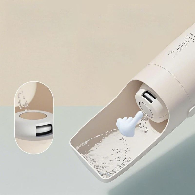 Qinhul Bouteille d'eau pliable portable pour chiens