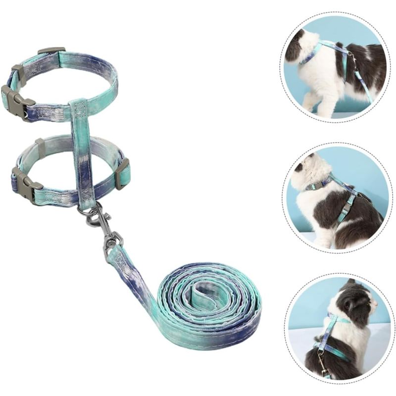Qinhul Laisse réglable pour chat