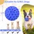Qinhul Boule en nid d'abeille pour le nettoyage des dents du chien