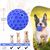 Qinhul Boule en nid d'abeille pour le nettoyage des dents du chien