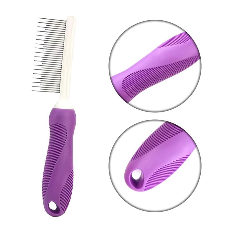 Qinhul Peigne de toilettage pour chats et chiens