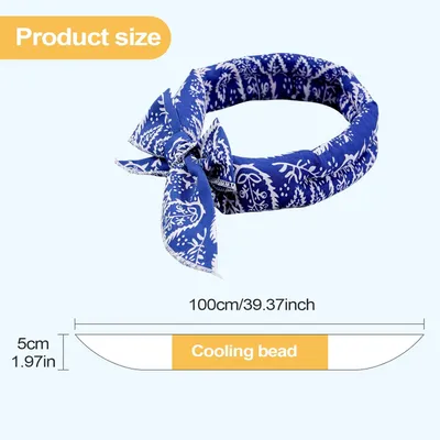 Qinhul Colliers rafraîchissants pour chats et chiens