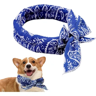 Qinhul Colliers rafraîchissants pour chats et chiens