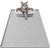 Qinhul Tapis de litière pour chat résistant aux éclaboussures