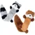 Qinhul Jouets en peluche pour chiens