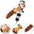 Qinhul Jouets en peluche pour chiens