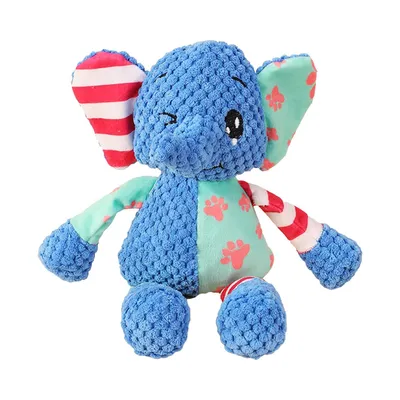 Qinhul Jouet sonore en peluche pour chien