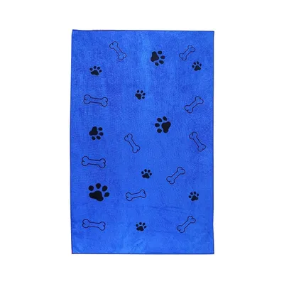 Qinhul Serviette absorbante à séchage rapide pour chien