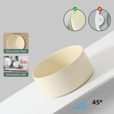 Qinhul Gamelle pour chien en céramique