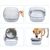 Bol à boire pour chien résistant aux éclaboussures