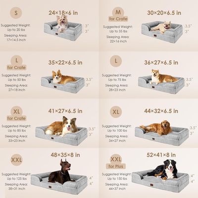 Grand lit pour chien