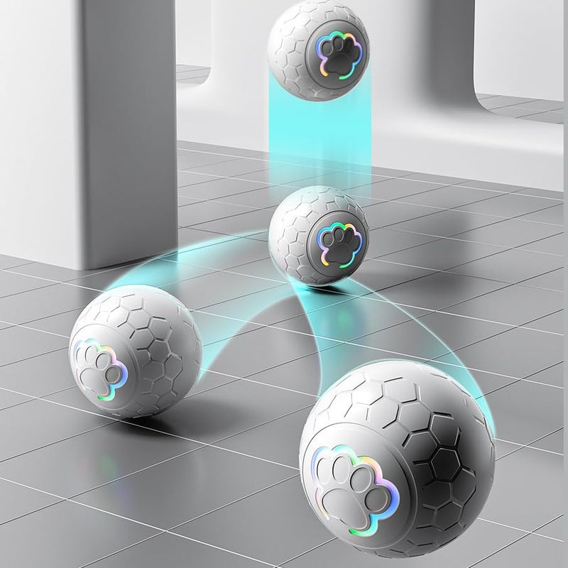 Balle interactive intelligente pour chien