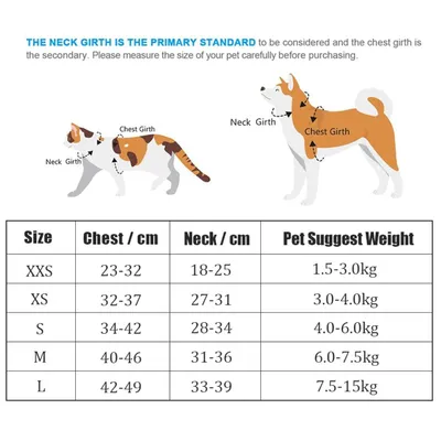 Qinhul Harnais et laisse respirants pour chien