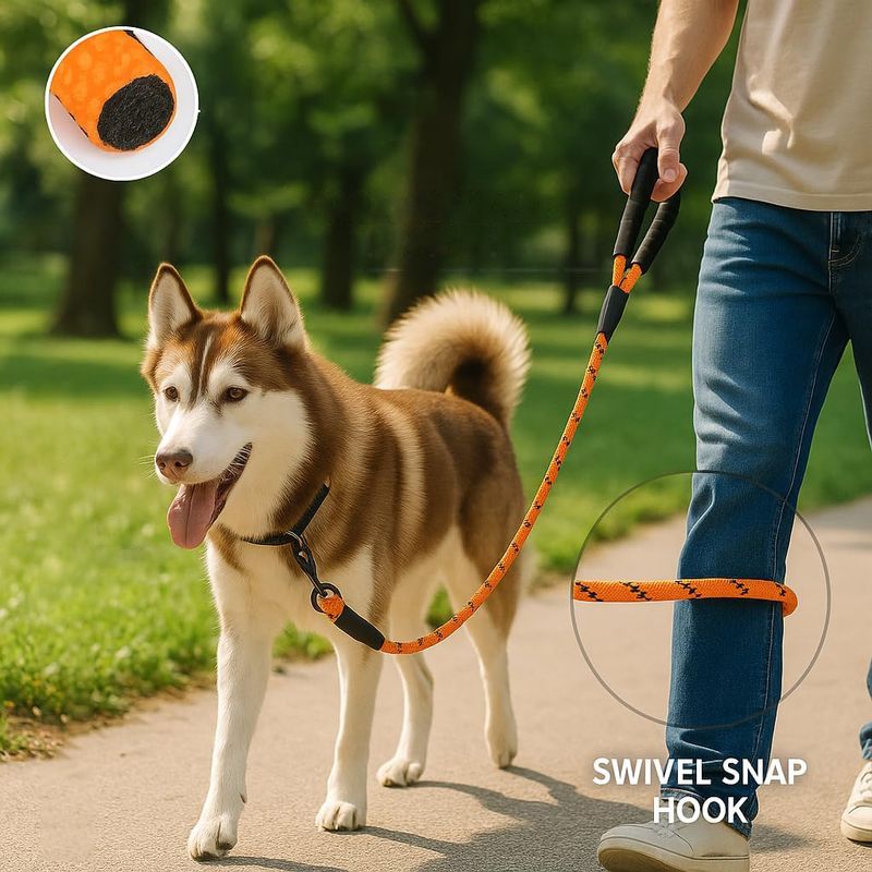 Qinhul Laisse réfléchissante pour chien