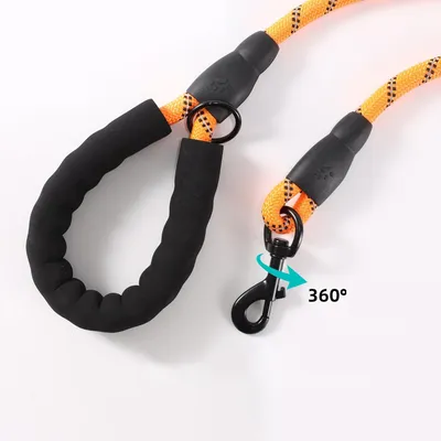 Qinhul Laisse réfléchissante pour chien Qinhul Laisse réfléchissante pour chien