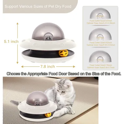 Jouet puzzle interactif à alimentation lente et automatique