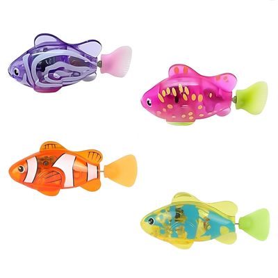 Qinhul Jouets de chat à poisson électrique électrique
