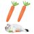 Qinhul Jouets de chat interactifs carottes