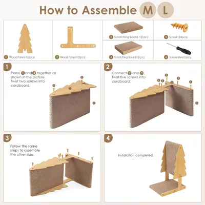 Qinhul Griffoir vertical en forme de L