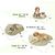 Qinhul Tapis rafraîchissant en forme de feuille pour chats et chiens