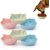 Qinhul Gamelle multifonctionnelle en plastique pour chat
