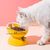 Qinhul Gamelle inclinée en céramique pour chat
