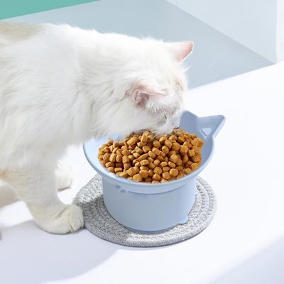 Qinhul Silicone High Seat Angle Angle Cat Bowl